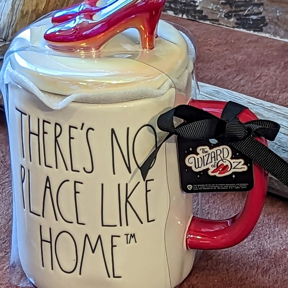 New Rae Dunn Artisan Collection By Magenta There's No Place Like Home Mug W Top - Picture 6 of 12